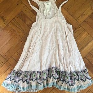 Pale pink Free People mini dress